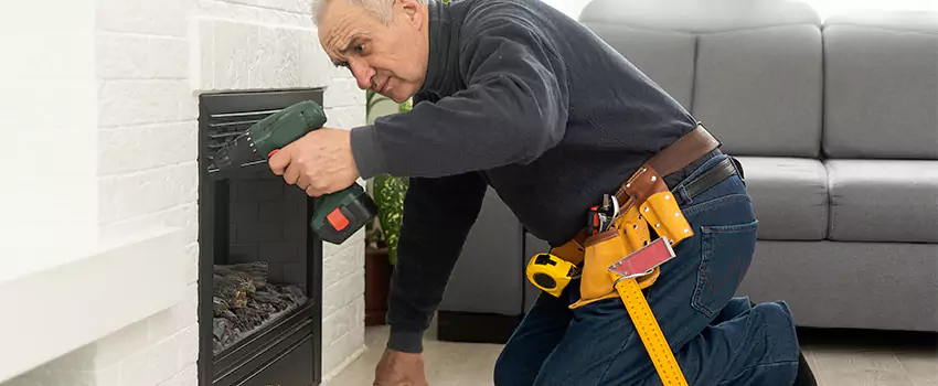 New Indoor Fireplace Installation in Suisun City, California
