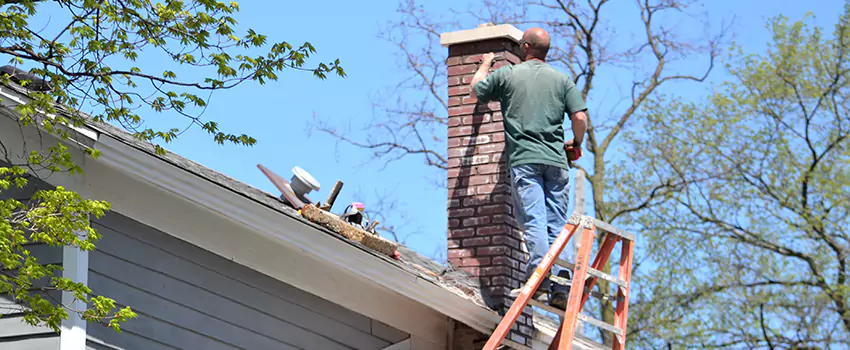 Vinyl and PVC Chimney Flashing Installation in Suisun City, CA