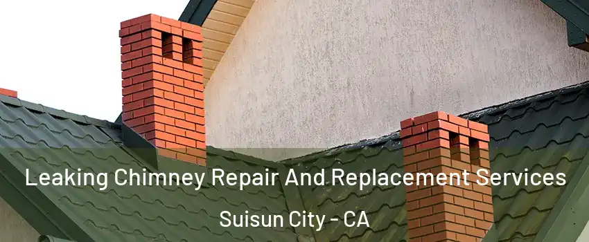  Leaking Chimney Repair And Replacement Services Suisun City - CA